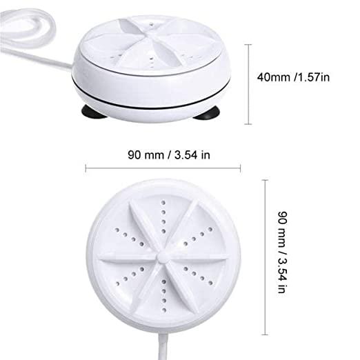 Portable Mini Washing Machine Ultrasonic Turbine Washer